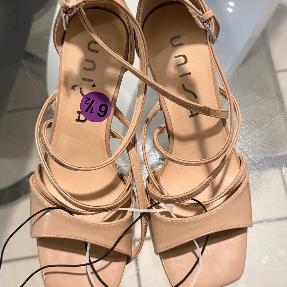 Unisa Women's Beige Strappy Sandals
